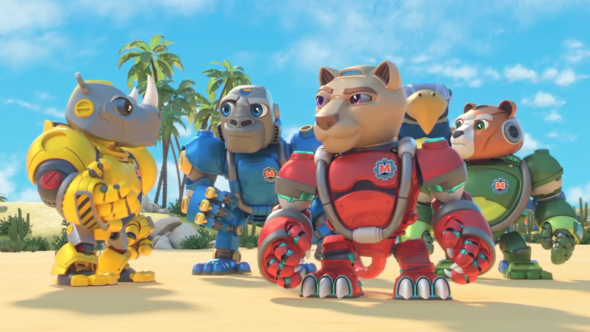 Team Mekbots: Animal Rescue S1E2 Trash Trap and Other Adventures