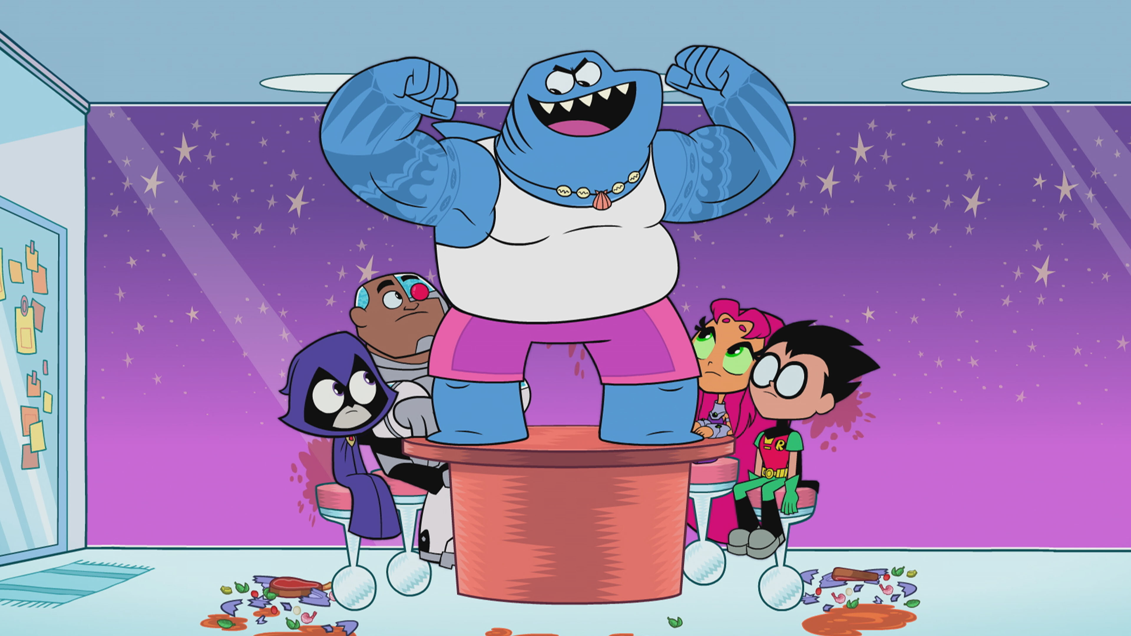 Teen Titans Go! S9E16 Shark Tank