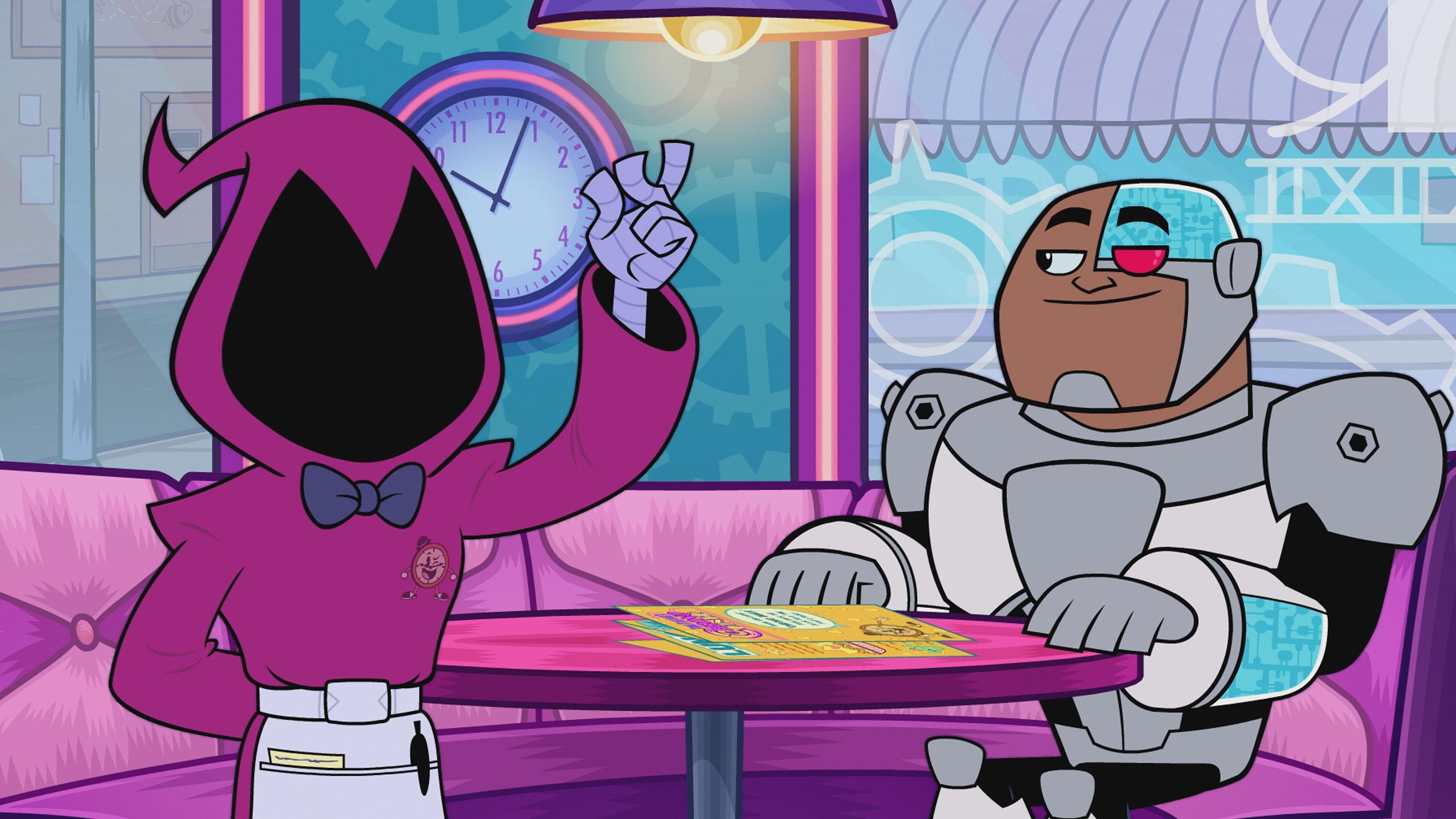 Teen Titans Go! S9E6 Diner Means Breakfast