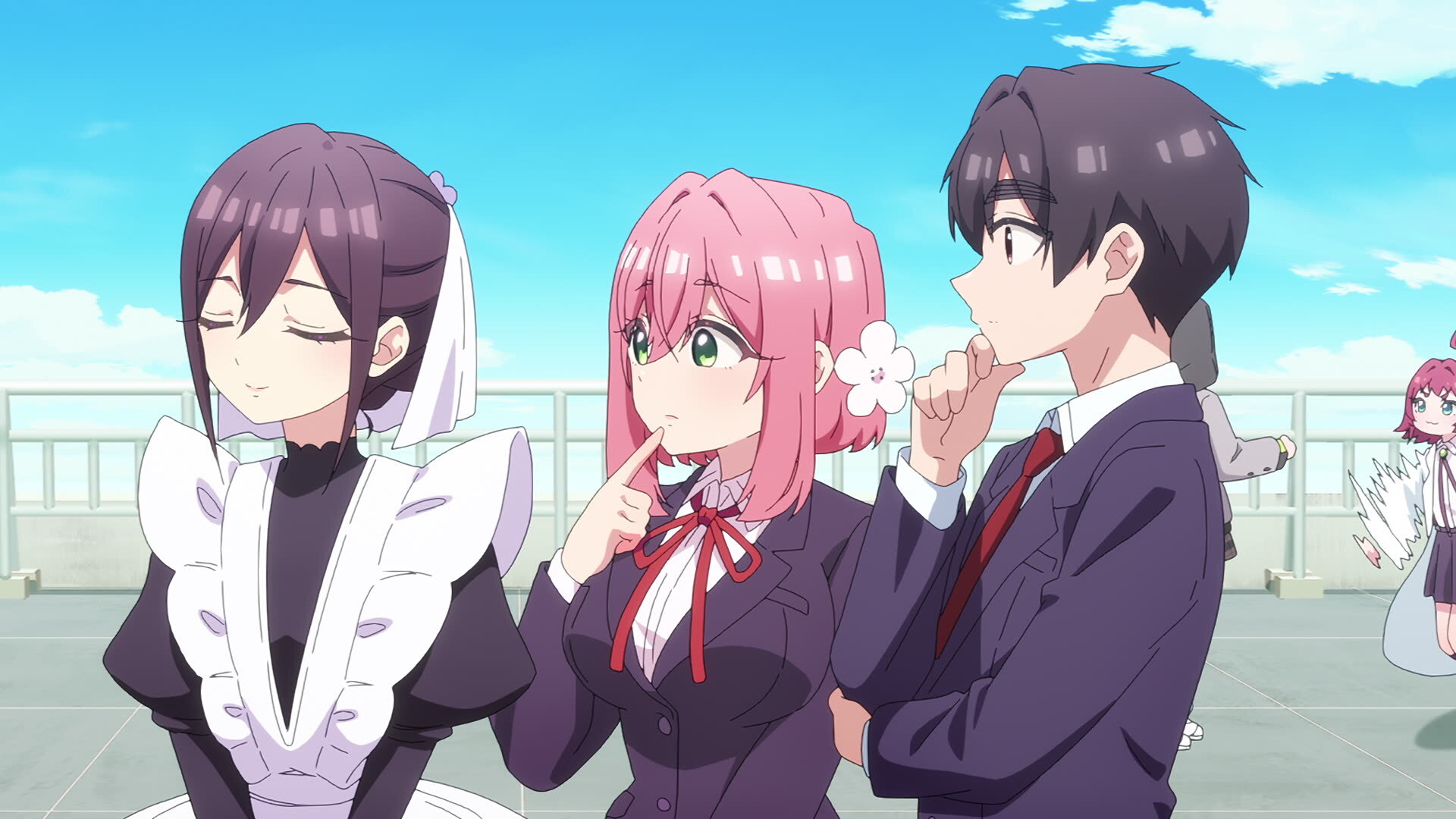 The 100 Girlfriends Who Really, Really, Really, Really, REALLY Love You S2E3 What Does the Maid See?