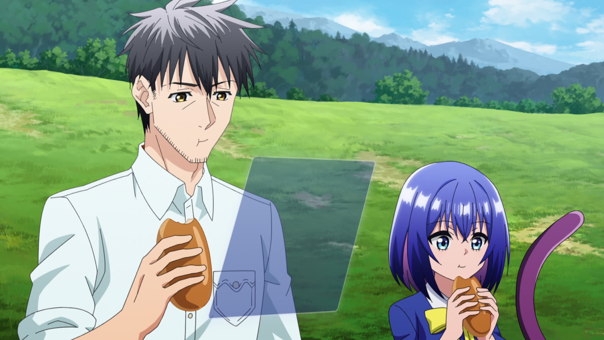 The Daily Life of a Middle-Aged Online Shopper in Another World S1E5 The Moon Over an Old Castle