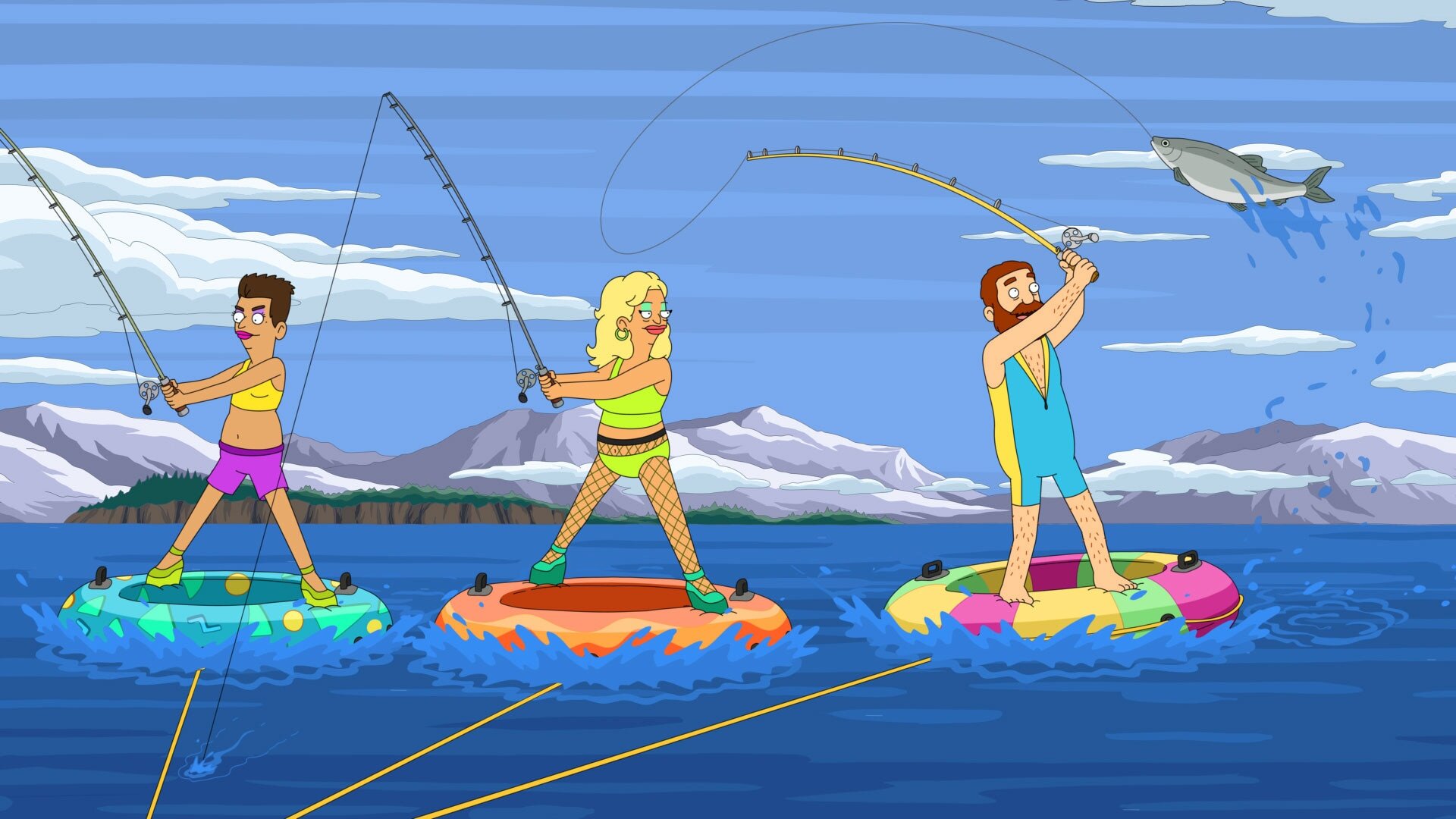 The Great North S5E14 Reservoir Dad Adventure