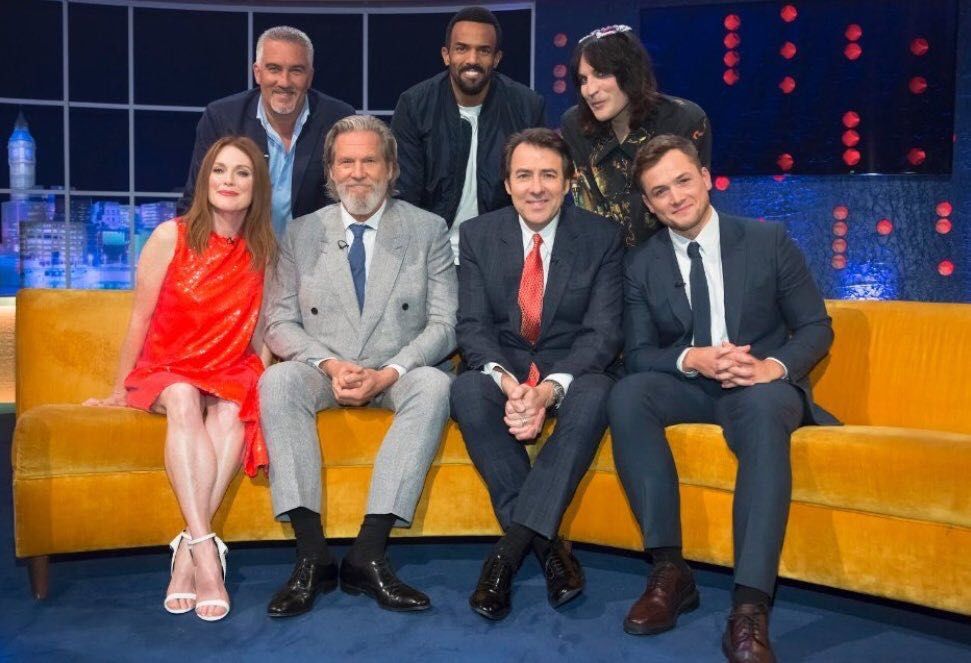 The Jonathan Ross Show S12E3 Paul Hollywood, Noel Fielding, Jeff Bridges, Julianne Moore, Taron Egerton, Craig David
