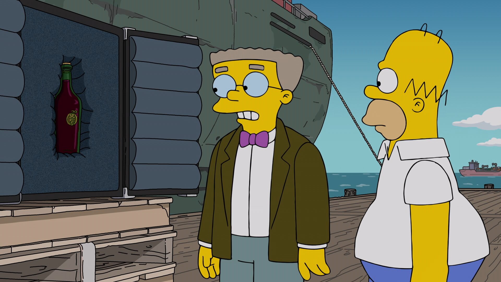 The Simpsons S36E11 Bottle Episode