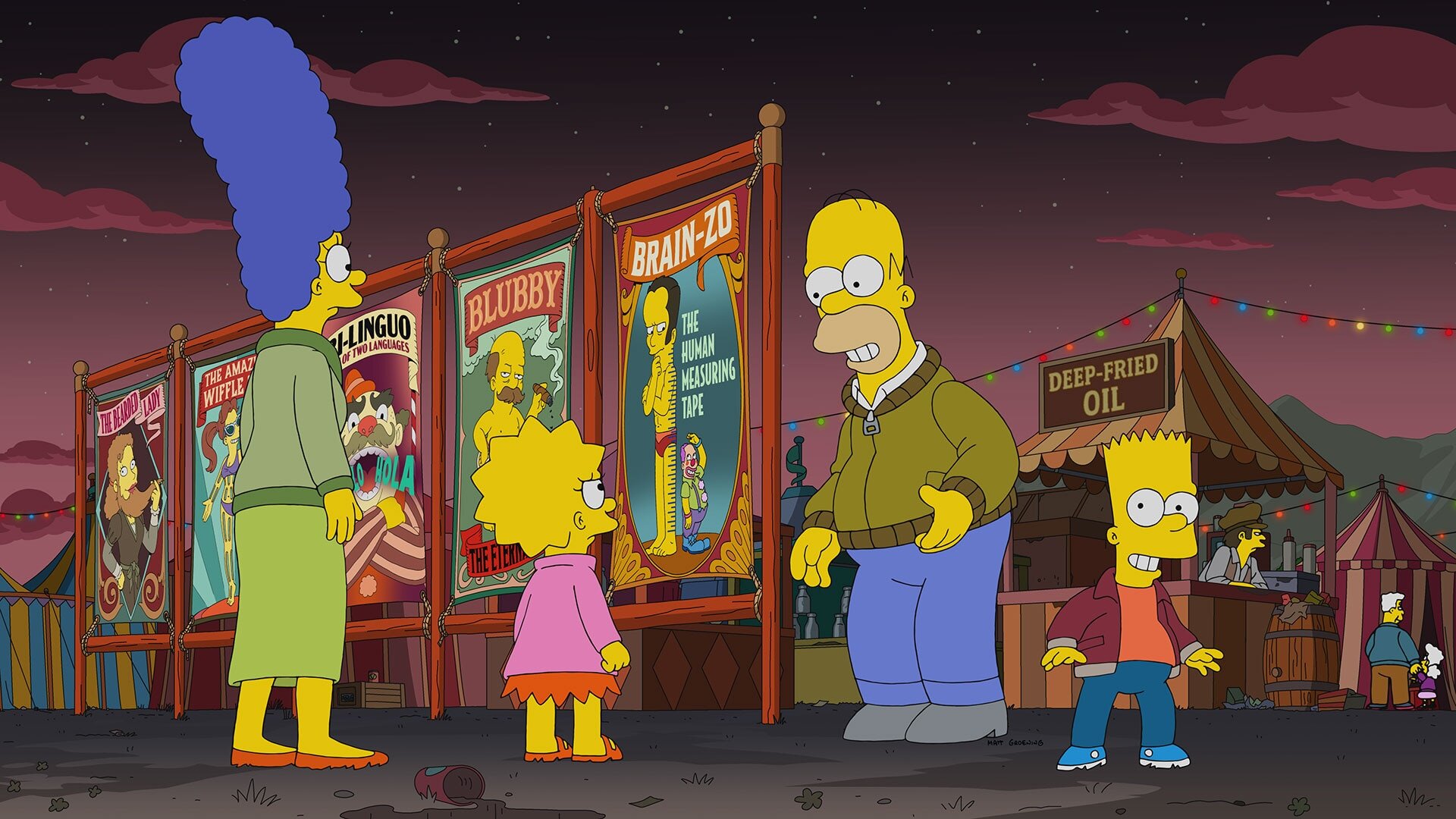 The Simpsons S36E7 Treehouse of Horror Presents: Simpsons Wicked This Way Comes