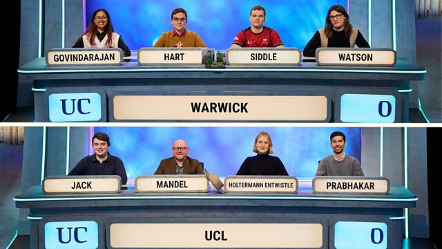 University Challenge S54E33 Warwick v UCL