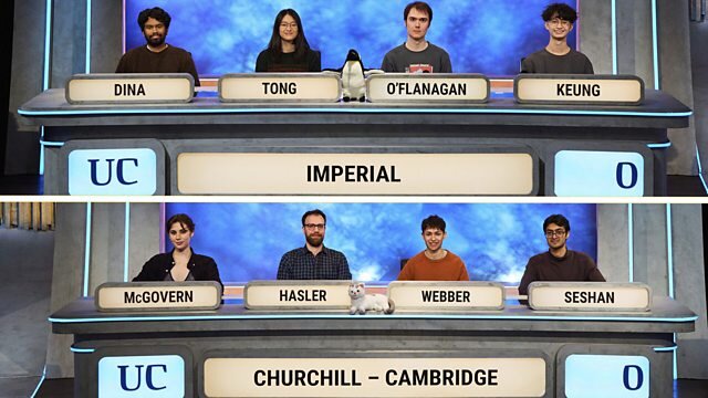 University Challenge S55E13 Imperial v Churchill College, Cambridge