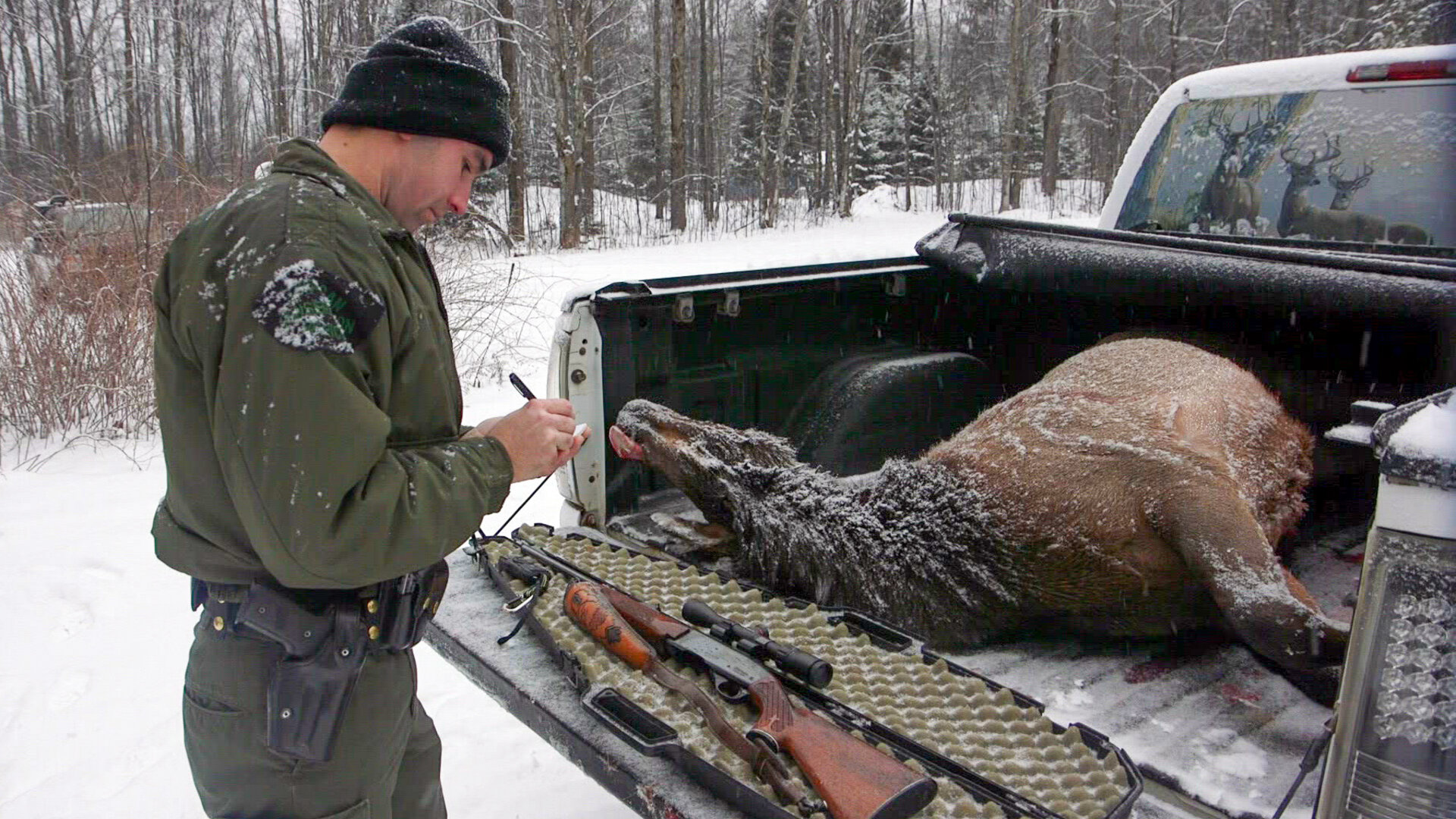 Wardens of the North S4E8 The Snow Tells a Story